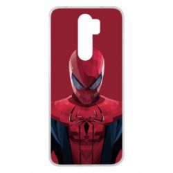 Чехол для Xiaomi Redmi Note 8 Pro Spiderman low poly - PrintSalon