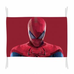 Флаг Spiderman low poly - PrintSalon