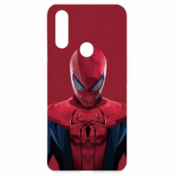 Чехол для Oppo A31 Spiderman low poly - PrintSalon