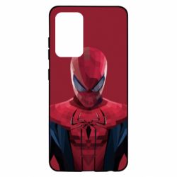 Чехол для Samsung A52 5G Spiderman low poly - PrintSalon
