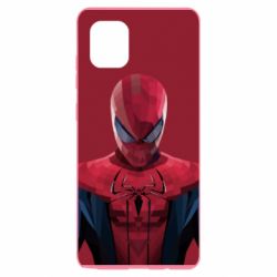 Чехол для Samsung Note 10 Lite Spiderman low poly - PrintSalon