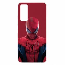 Чехол для Huawei P Smart 2021 Spiderman low poly - PrintSalon