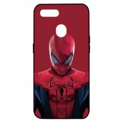 Чехол для Oppo A5s/A12 Spiderman low poly - PrintSalon