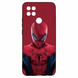 Чехол для Oppo A15s/A15 Spiderman low poly - PrintSalon