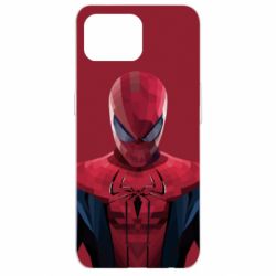 Чехол для Oppo Reno 4 Lite Spiderman low poly - PrintSalon