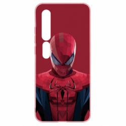 Чехол для Xiaomi Mi10/10 Pro Spiderman low poly - PrintSalon