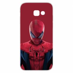 Чехол для Samsung A5 2017 Spiderman low poly - PrintSalon
