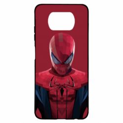 Чехол для Xiaomi Poco X3 Spiderman low poly - PrintSalon