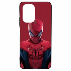 Чехол для Xiaomi Poco F3/K40 Spiderman low poly - PrintSalon