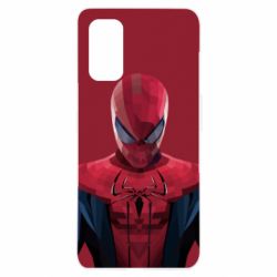 Чехол для Realme 7 Pro Spiderman low poly - PrintSalon