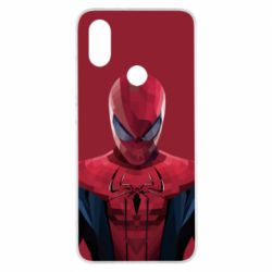 Чехол для Xiaomi Mi A2 Spiderman low poly - PrintSalon