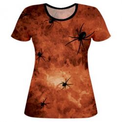 Жіноча 3D футболка Spiders - PrintSalon