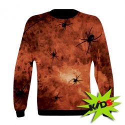 Дитячий 3D світшот Spiders - PrintSalon