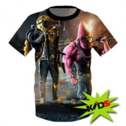 Детская 3D футболка Spongebob Squarepants