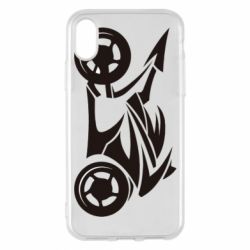 Чехол для iPhone X/Xs Спортивный байк - PrintSalon