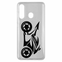 Чехол для Samsung M40 Спортивный байк - PrintSalon