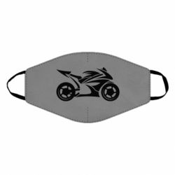 Маска многоразовая Спортивный байк - PrintSalon