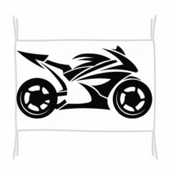 Флаг Спортивный байк - PrintSalon