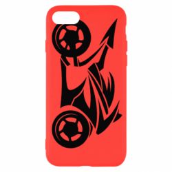 Чехол для iPhone SE 2020 Спортивный байк - PrintSalon