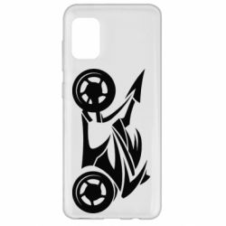 Чехол для Samsung A31 Спортивный байк - PrintSalon