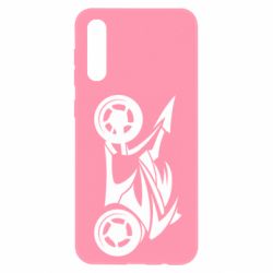 Чехол для Samsung A50 Спортивный байк - PrintSalon