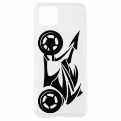 Чехол для Oppo A92s Спортивный байк - PrintSalon