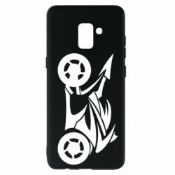 Чехол для Samsung A8+ 2018 Спортивный байк - PrintSalon