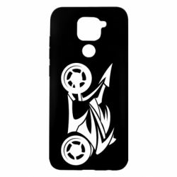 Чехол для Xiaomi Redmi Note 9/Redmi 10X Спортивный байк - PrintSalon