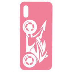 Чехол для Xiaomi Redmi 9a Спортивный байк - PrintSalon