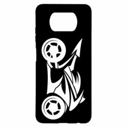 Чехол для Xiaomi Poco X3 Спортивный байк - PrintSalon