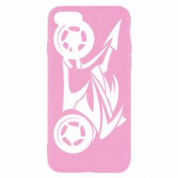 Чехол для iPhone SE 2022 Спортивный байк - PrintSalon