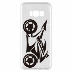 Чехол для Samsung S8 Спортивный байк - PrintSalon