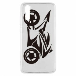 Чехол для Huawei P20 Спортивный байк - PrintSalon