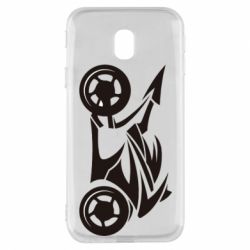 Чехол для Samsung J3 2017 Спортивный байк - PrintSalon