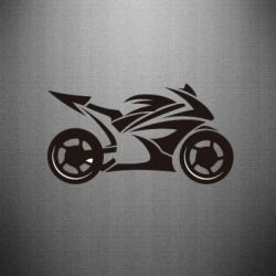 Наклейка Спортивный байк - PrintSalon