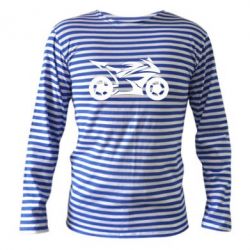 Тельняшка с длинным рукавом Спортивный байк - PrintSalon