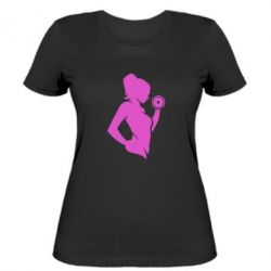 Женская футболка Sports Girl - PrintSalon
