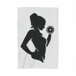 Полотенце с принтом Sports Girl - PrintSalon