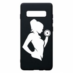Чехол для Samsung S10+ Sports Girl - PrintSalon