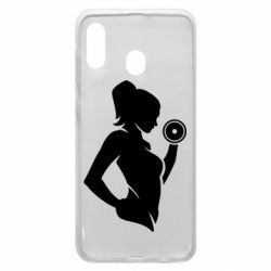 Чехол для Samsung A20 Sports Girl - PrintSalon