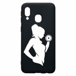 Чехол для Samsung A40 Sports Girl - PrintSalon