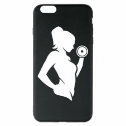 Чехол для iPhone 6 Plus/6S Plus Sports Girl - PrintSalon