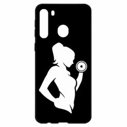 Чехол для Samsung A21 Sports Girl - PrintSalon