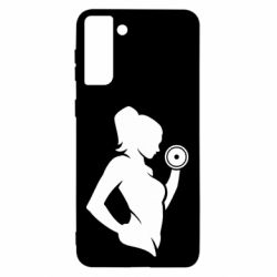 Чехол для Samsung S21 Ultra Sports Girl - PrintSalon