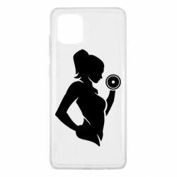 Чехол для Samsung Note 10 Lite Sports Girl - PrintSalon
