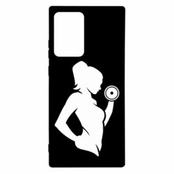Чехол для Samsung Note 20 Ultra Sports Girl - PrintSalon