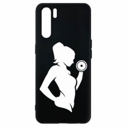 Чехол для Oppo A91/Reno3 Sports Girl