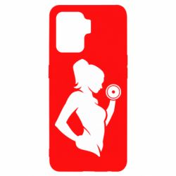 Чехол для Oppo Reno 5 Lite Sports Girl - PrintSalon