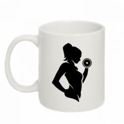 Чашка 320ml Sports Girl - PrintSalon
