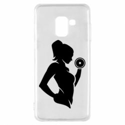 Чехол для Samsung A8 2018 Sports Girl - PrintSalon